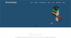 Desktop Screenshot of iknowledgesolutions.com