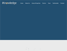 Tablet Screenshot of iknowledgesolutions.com